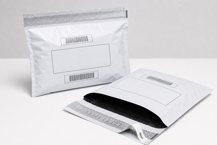 Tamper-evident courier bags for higher-value parcels