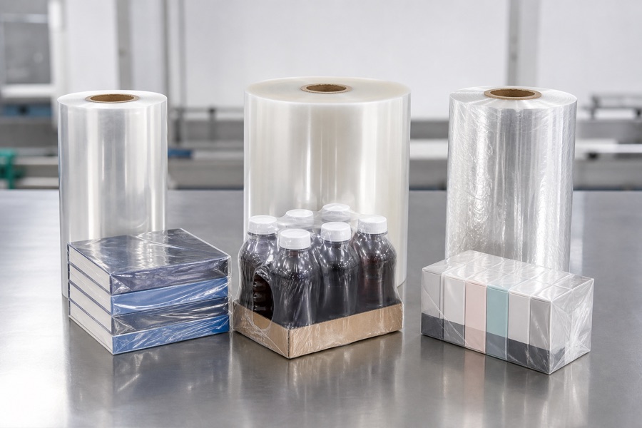 Films rétractables POF, PE et PVC